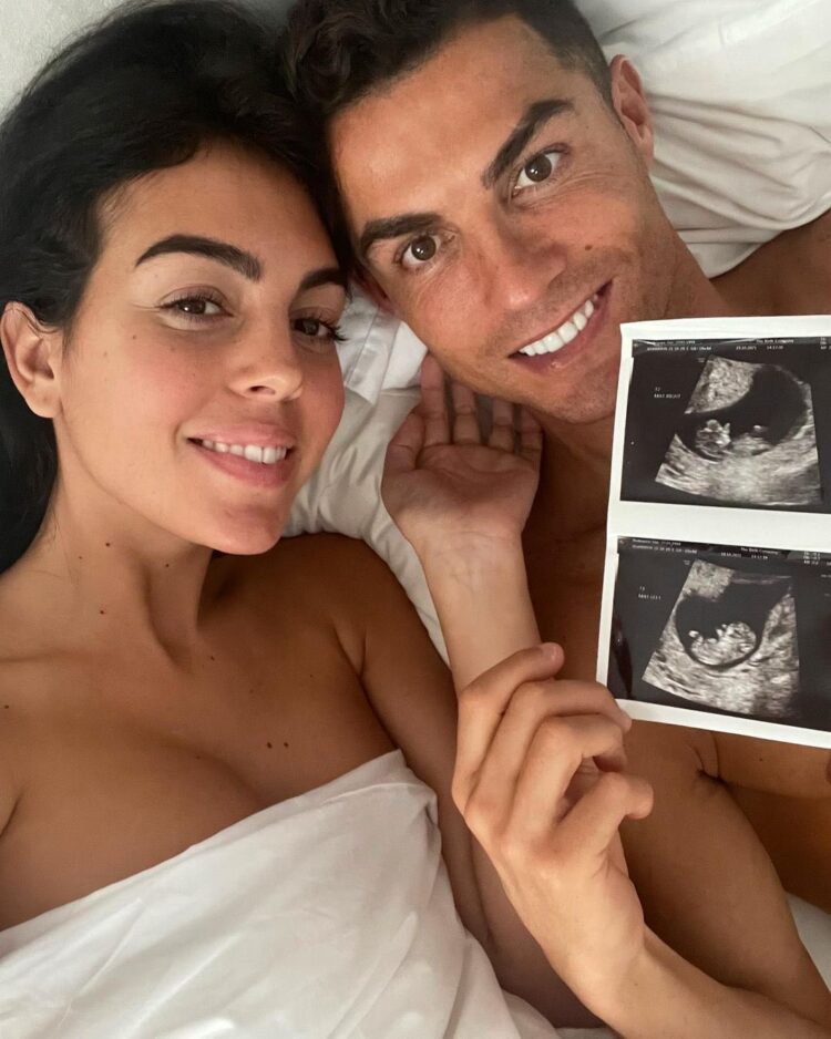 Anuncia Cristiano Ronaldo y su pareja Georgina Rodríguez que están esperando gemelos