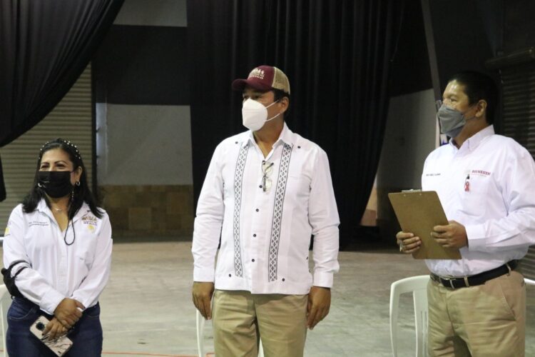 Designa González Valderrama a Mario López como servidor de la nación en gira por Matamoros