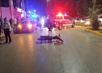 Suman tres motociclistas lesionados en Gómez palacio durante las últimas horas