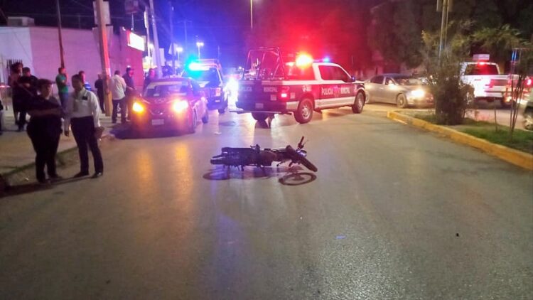 Suman tres motociclistas lesionados en Gómez palacio durante las últimas horas
