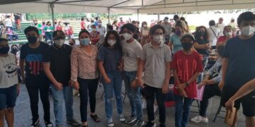 Siguen vacunando a menores que tramitaron amparo en Tamaulipas.