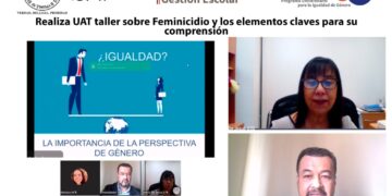 Realiza UAT taller virtual sobre feminicidio