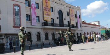 Inexistente artefacto explosivo en Palacio Municipal de Matamoros: SEDENA