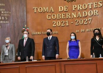 Mauricio Kuri rinde protesta como gobernador de Querétaro