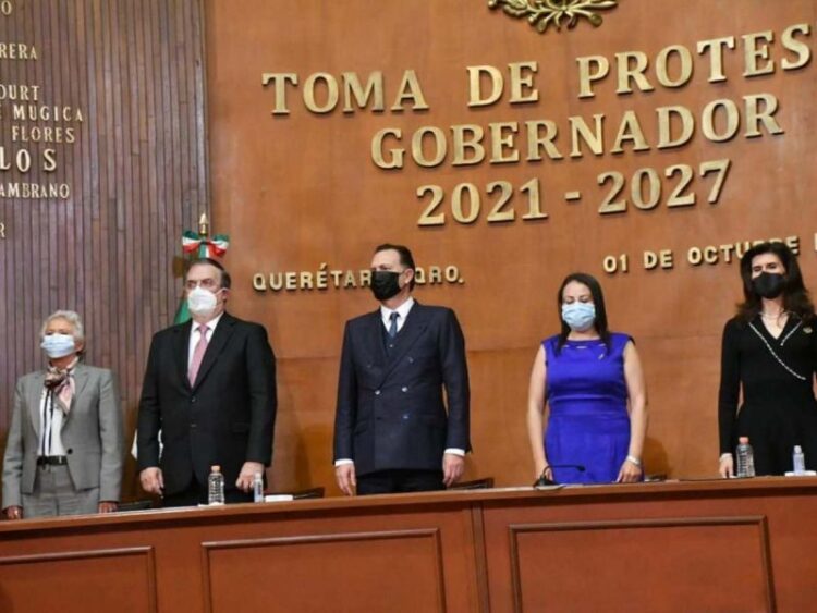 Mauricio Kuri rinde protesta como gobernador de Querétaro