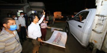 Arranca Gattás con reactivación de servicios de limpieza y alumbrado en Victoria