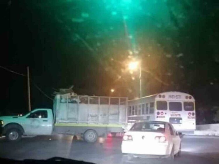 Reportan balaceras, quemas de vehículos y bloqueos en Matamoros