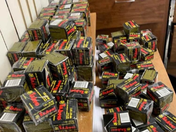 Incautan más de 29 mil cartuchos para ‘cuerno de chivo’ en Tamaulipas