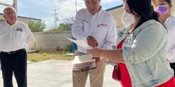 Supervisa Rodolfo González Valderrama en Río Bravo el programa La Escuela es Nuestra