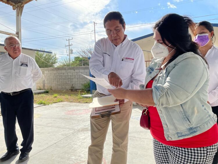 Supervisa Rodolfo González Valderrama en Río Bravo el programa La Escuela es Nuestra