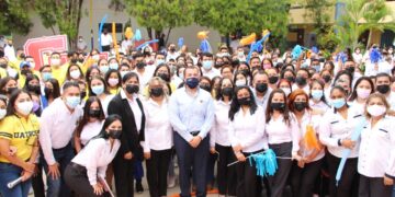 Rector electo de la UAT visita la Unidad Académica de Trabajo Social