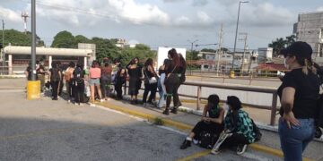 Poca respuesta en Tampico a marcha feminista a favor del aborto
