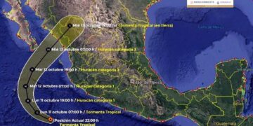 Tormenta tropical “Pamela” evoluciona a posible huracan