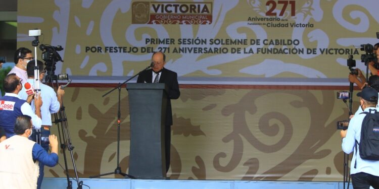 En sesión solemne Cabildo y pueblo de Victoria celebran 271 años de su fundación