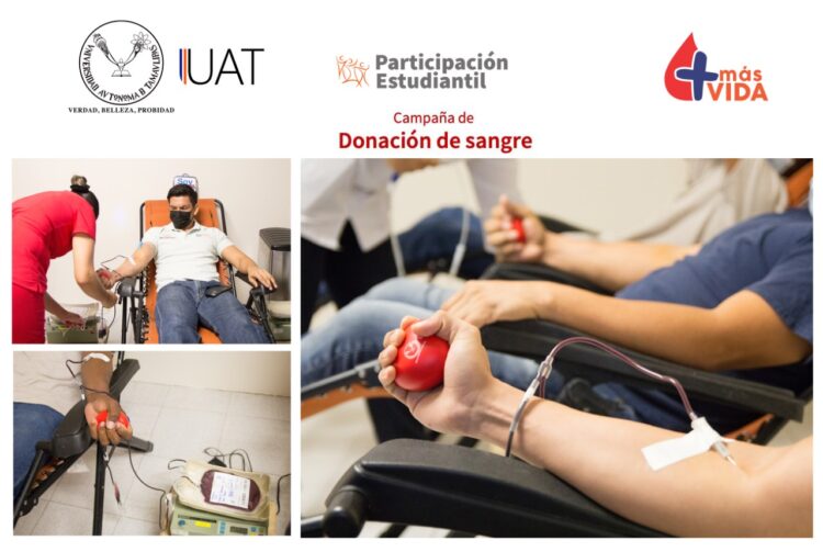 Continúa la UAT campaña de donación de sangre