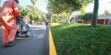 Mejoran la señalización en la calle 17 de Ciudad Victoria 