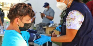 Activa Salud operativo de atención a migrantes rescatados
