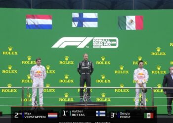 Checo Pérez se sube al podio en el GP de Turquía