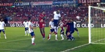 Tropiezo de Estados Unidos le quita el liderazgo del octagonal