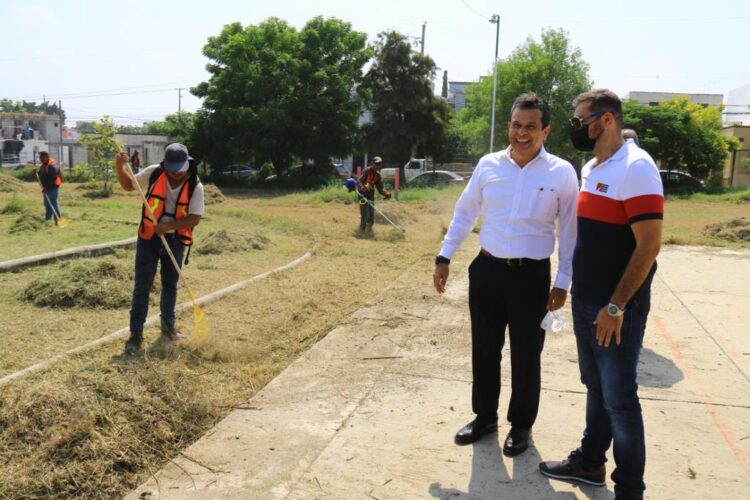 Trabaja Eduardo Gattas en la rehabilitación de áreas recreativas