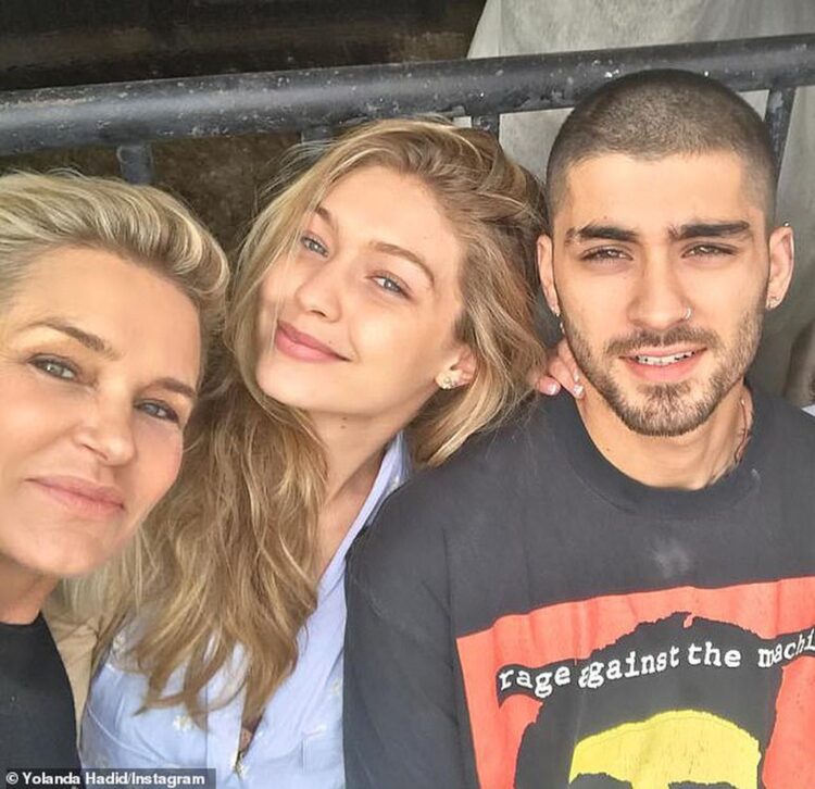 Yolanda Hadid dice haber sido golpeada por Zayn Malik