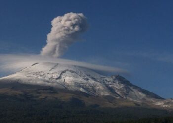 Aumenta actividad del Popocatépetl en las ultimas 24 horas
