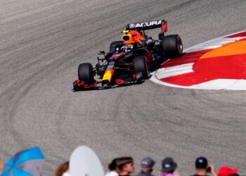 Checo Pérez saldrá tercero en el GP de EE.UU