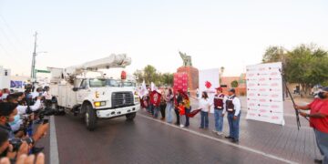 “Nuevo Laredo se prende”, arranca programa municipal de alumbrado