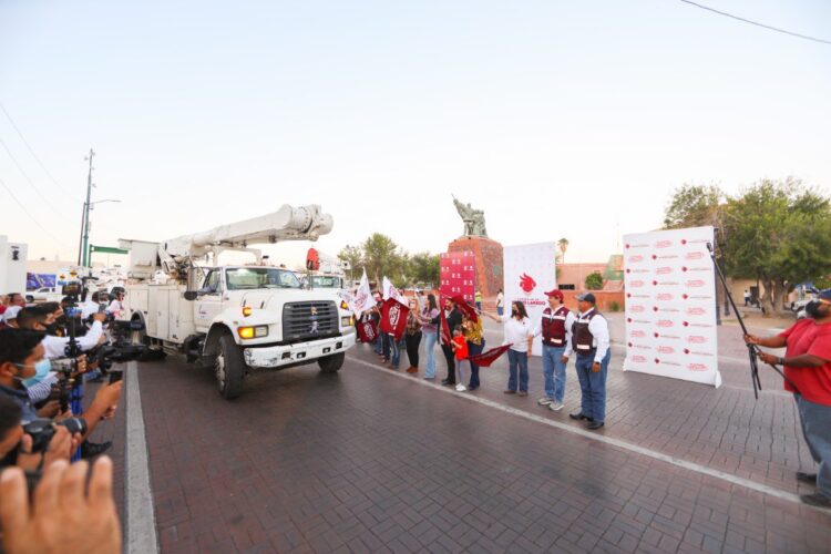 “Nuevo Laredo se prende”, arranca programa municipal de alumbrado
