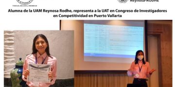 Reconocen a estudiante de la UAT en congreso nacional de investigación en competitividad