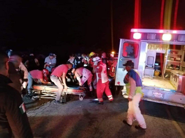 Al voladero patrulla de Guardia Nacional en ruta Mante-Ocampo; 2 muertos y 4 heridos