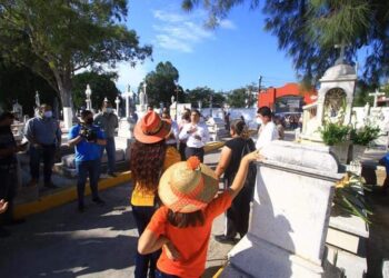 La remodelación del panteón del cero.