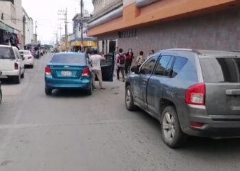 Choque en zona centro.