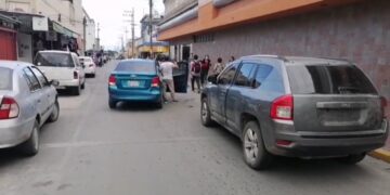 Choque en zona centro.