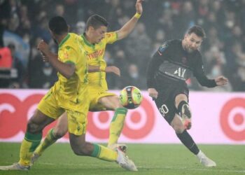 Messi marca su primer gol con el PSG en la Ligue 1