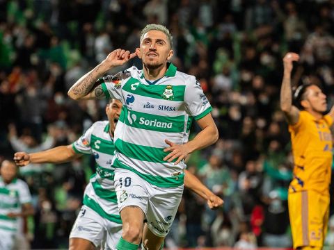 Santos toma ventaja sobre Tigres; gana 2-1