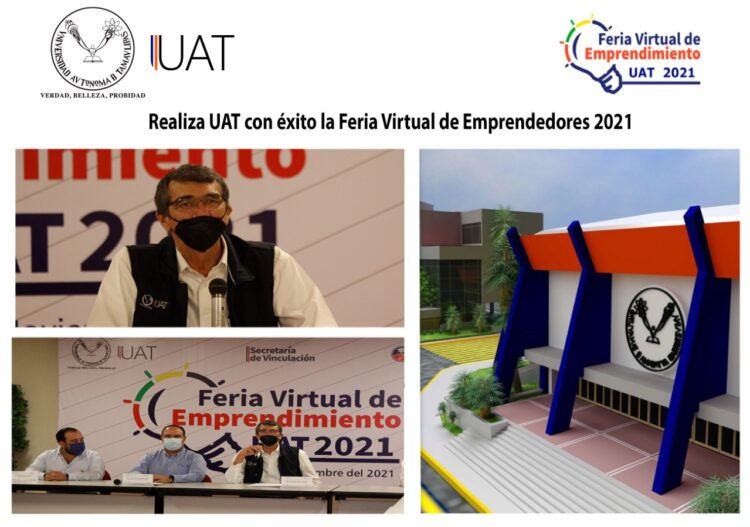 Realiza UAT con éxito la Feria Virtual de Emprendedores 2021