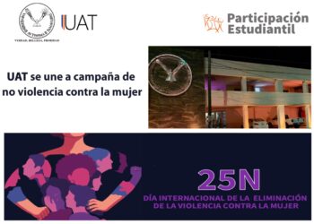 Contribuye UAT en campañas para eliminar violencia contra la mujer