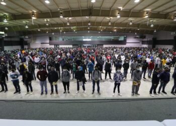 Realizan autoridades sorteo entre conscriptos de la clase 2003 y remisos para Servicio Militar Nacional