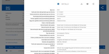 Congreso publica sanción al gobernador de Tamaulipas ordenada por el TRIFE