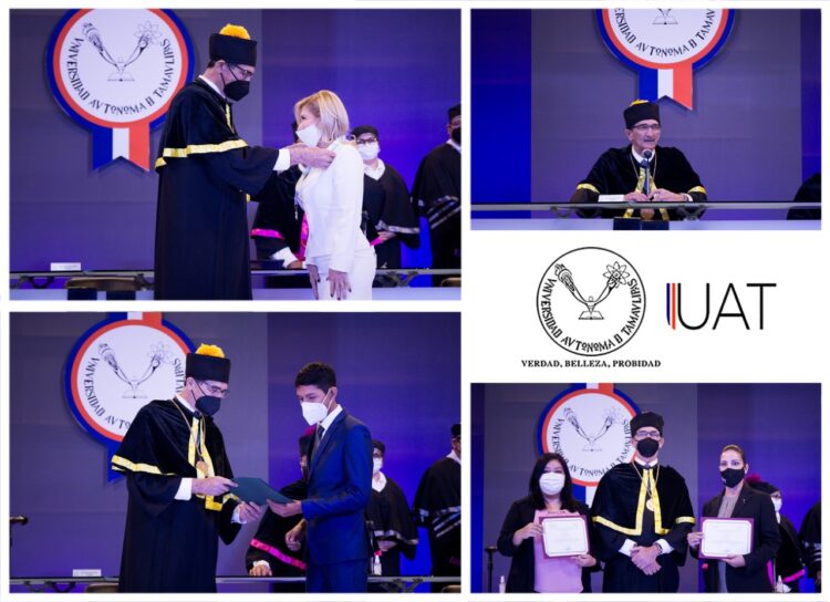 Rector de la UAT entrega Reconocimientos al Mérito Universitario 2021