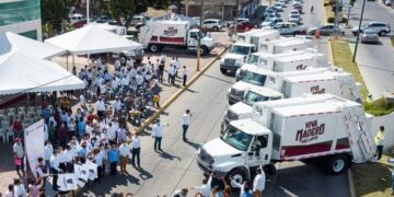 Gobierno de Madero adquiere 7 camiones recolectores de basura