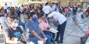 Aplican en Victoria 3500  vacunas anti Covid solo a rezagados