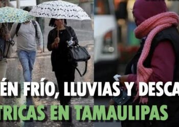 Frentes fríos en Tamaulipas este fin de semana