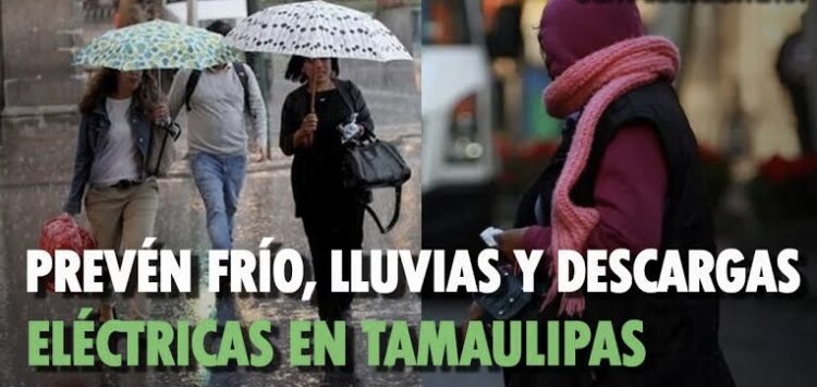 Frentes fríos en Tamaulipas este fin de semana