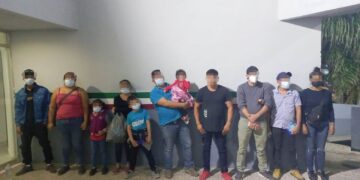 Aseguran en Victoria a migrantes