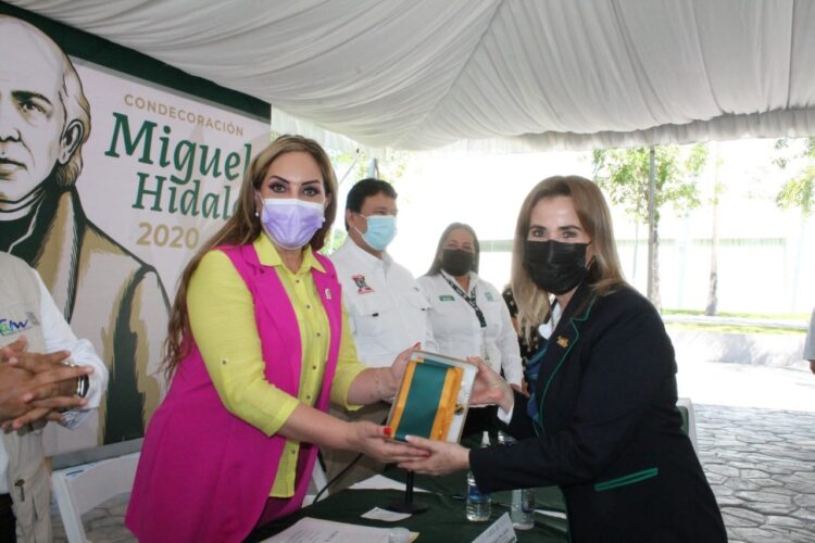 Trabajadores del IMSS Tamaulipas recibieron Condecoración Miguel Hidalgo en Grado Banda