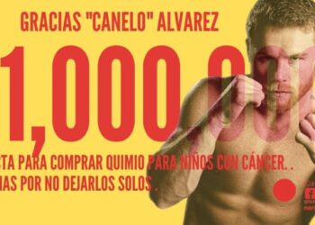 Canelo campeón de la vida.
