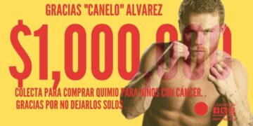 Canelo campeón de la vida.