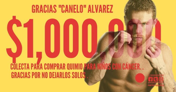 Canelo campeón de la vida.